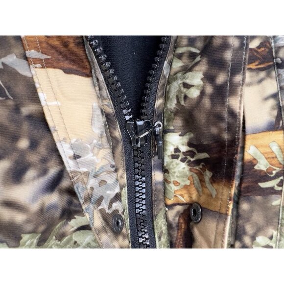 Kings Camo Shadow Camo Jacket Men's Sz. L Waterproof Hooded Hunting Coat - Picture 7 of 9